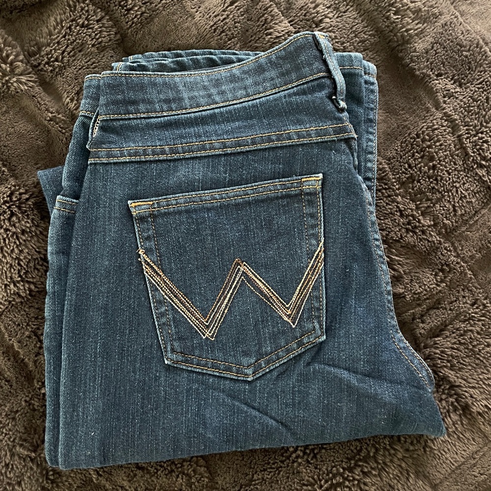 Wrangler Q Baby Boot Cut Jeans Size 9/10 x 36